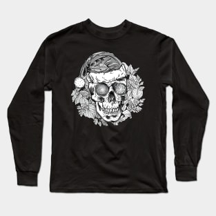 Xmas Skull Long Sleeve T-Shirt